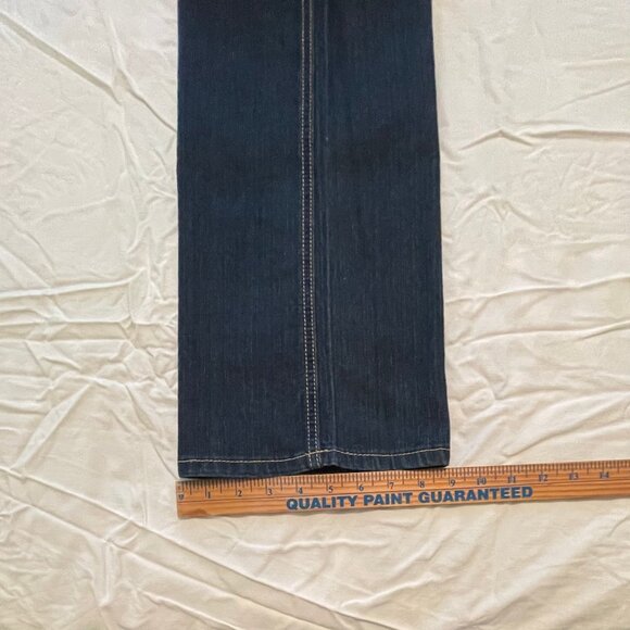 Baccini stretch 5 pocket jeans womens size 8 Tall - Picture 4 of 7